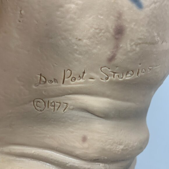 Vintage Don Post Studios 1977 PLAN 9 FROM OUTER SPACE Tor Johnson Rubber Mask - Picture 7 of 9